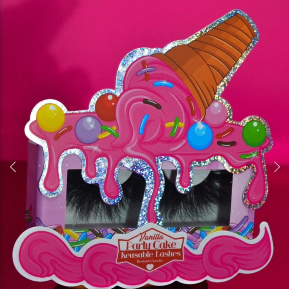 Bombshell Cosmetica Lashes "Vanilla Party Cake"